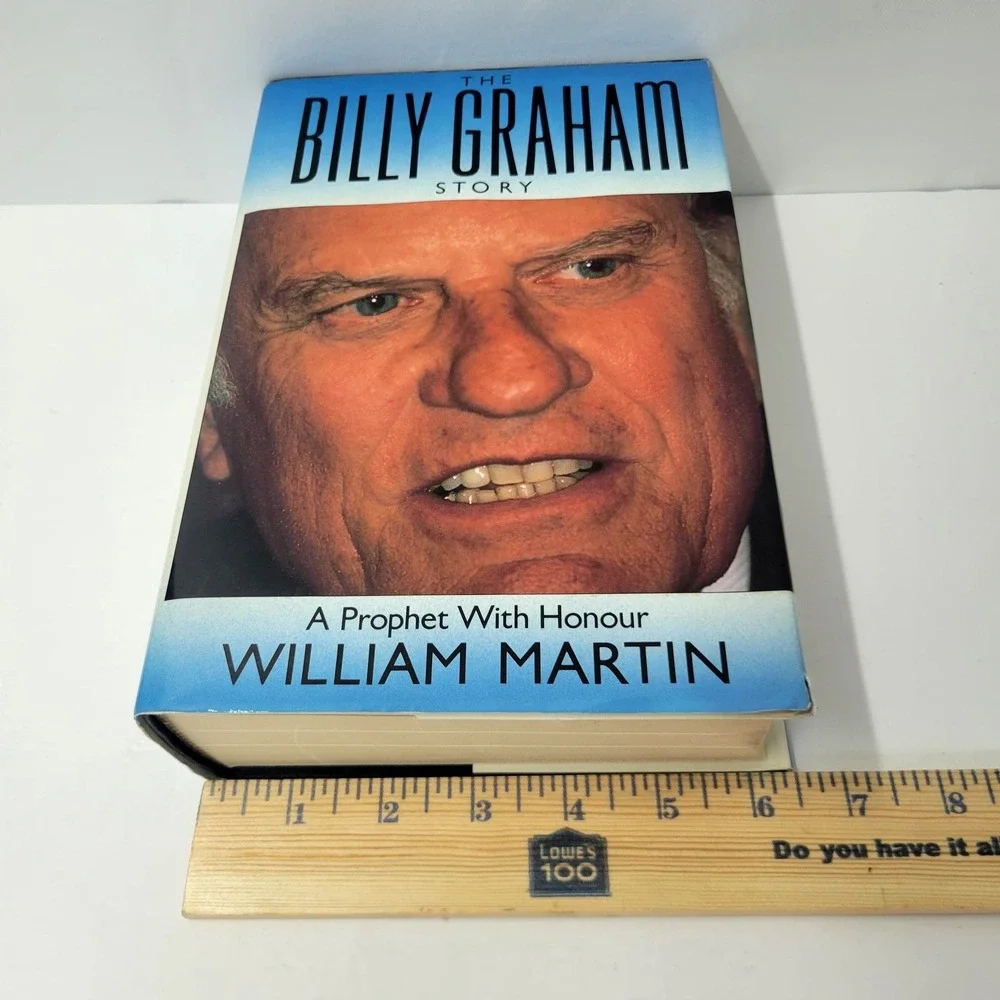 The Billy‎ Graham Story Biography Book William Martin Hardcover Hutchinson